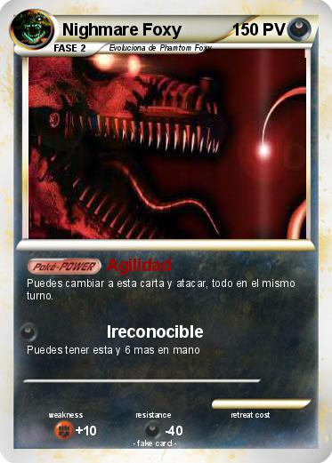 Pokemon Nighmare Foxy