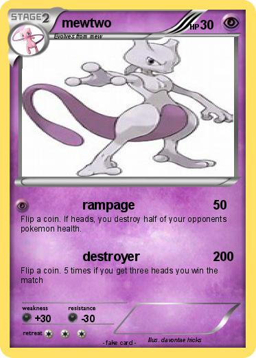 Pokemon mewtwo