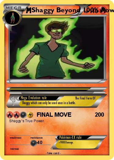 Pokemon Shaggy Beyond 100% Power