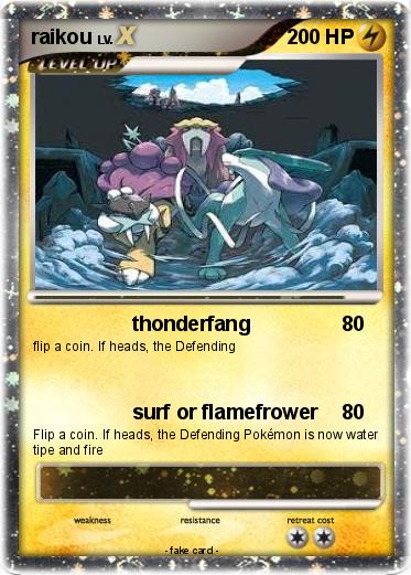 Pokemon raikou