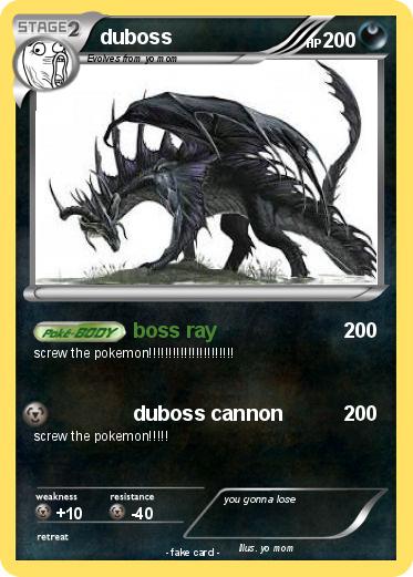 Pokemon duboss