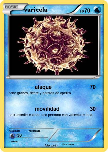 Pokemon varicela