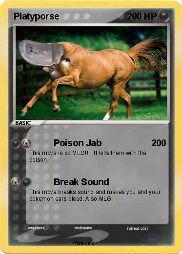 Pokemon Platyporse