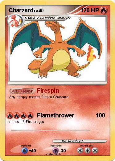 Pokemon Charzard