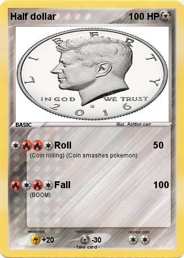 Pokemon Half dollar