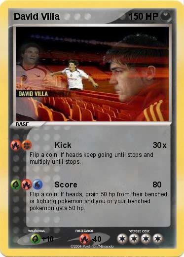 Pokemon David Villa
