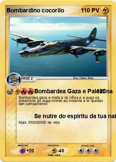 Pokemon Bombardino cocorilo