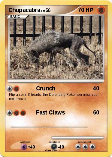 Pokemon Chupacabra