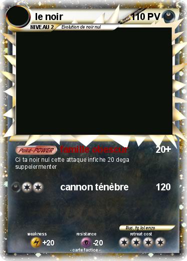 Pokemon le noir