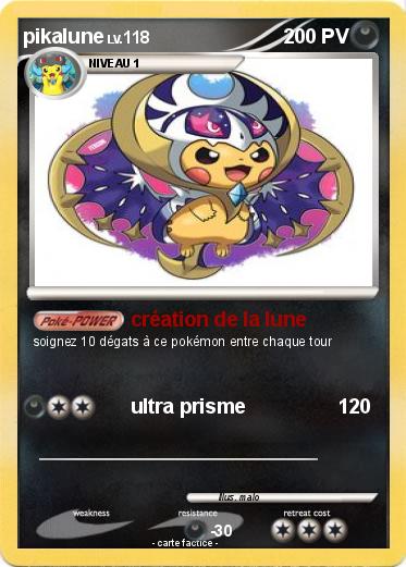 Pokemon pikalune