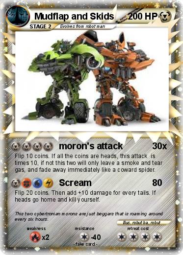 Pokemon Mudflap and Skids