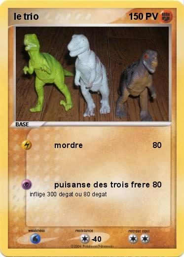Pokemon le trio