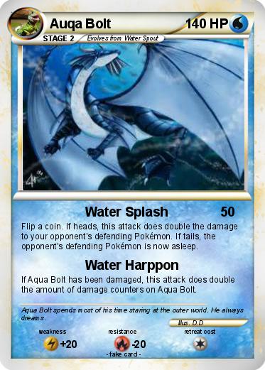 Pokemon Auqa Bolt