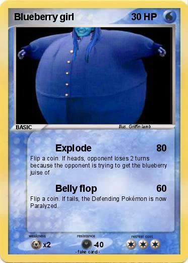 Pokemon Blueberry girl