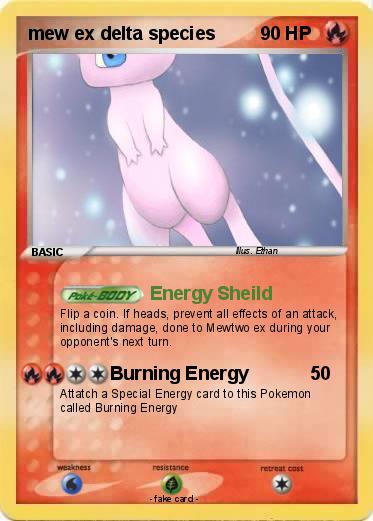 Pokemon mew ex delta species