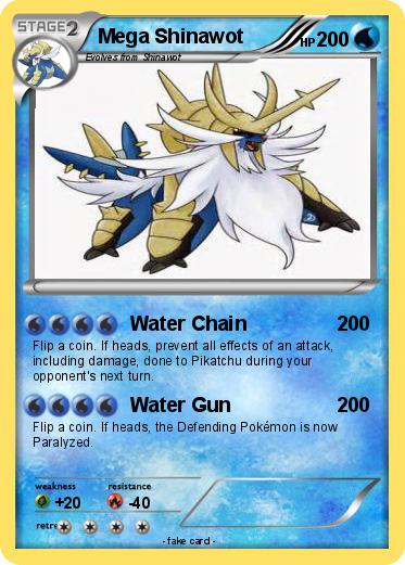 Pokemon Mega Shinawot