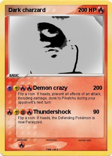 Pokemon Dark charzard