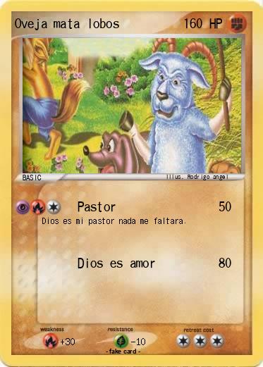 Pokemon Oveja mata lobos