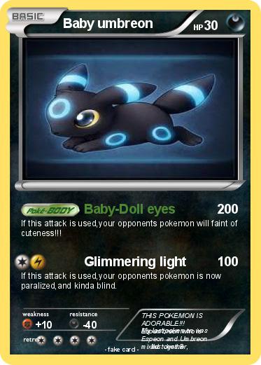 Pokemon Baby umbreon