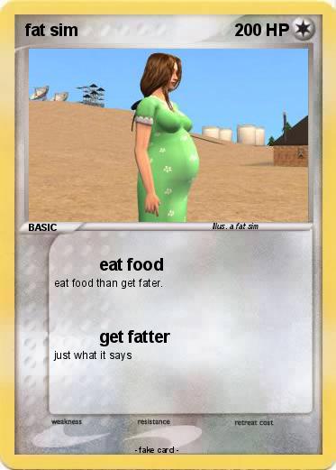 Pokemon fat sim