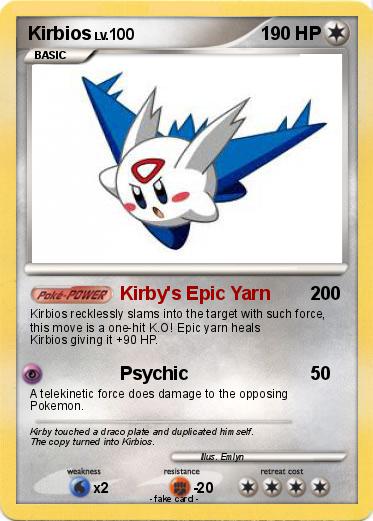 Pokemon Kirbios