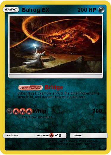 Pokemon Balrog EX