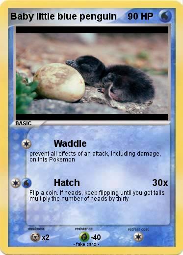 Pokemon Baby little blue penguin