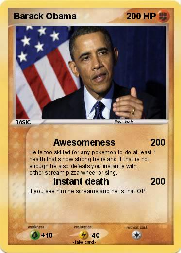 Pokemon Barack Obama