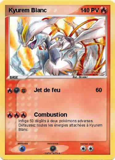Pokemon Kyurem Blanc