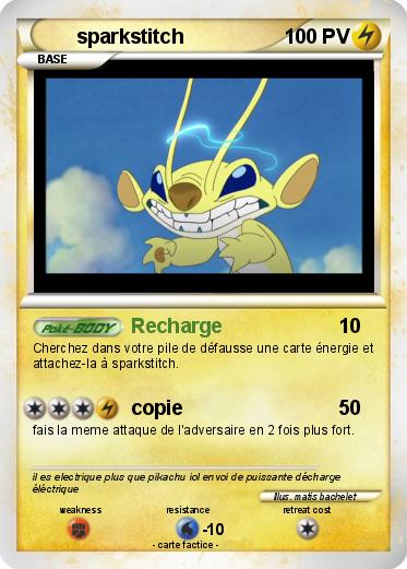 Pokemon sparkstitch