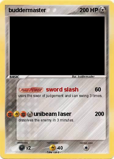 Pokemon buddermaster