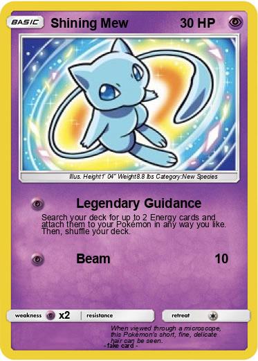Pokemon Shining Mew