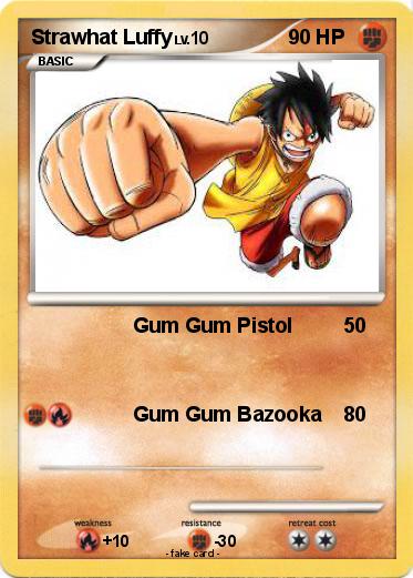 Pokemon Strawhat Luffy