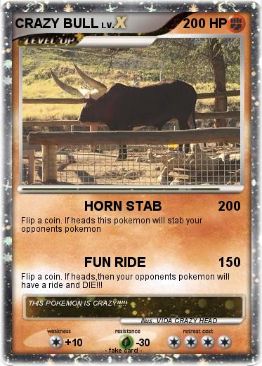 Pokemon CRAZY BULL