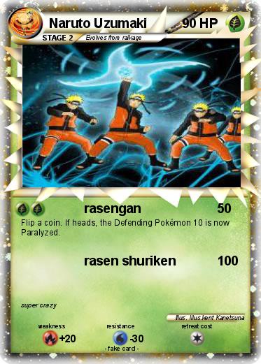 Pokemon Naruto Uzumaki