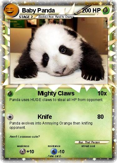 Pokemon Baby Panda