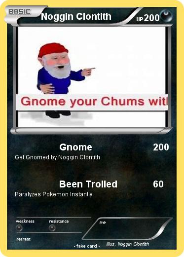 Pokemon Noggin Clontith