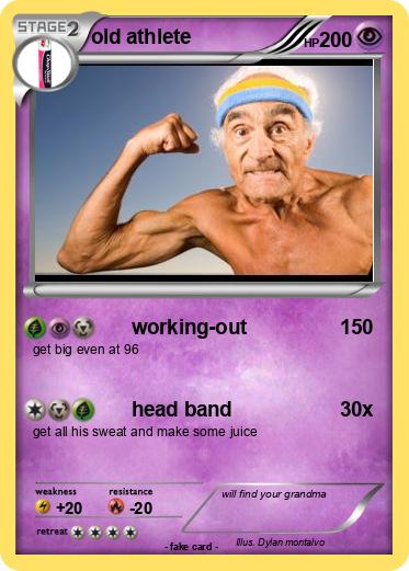 Pokemon old athlete