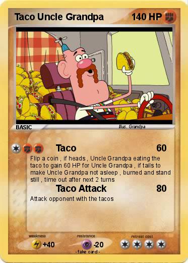 Pokemon Taco Uncle Grandpa