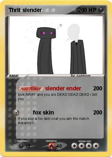 Pokemon Thrit slender