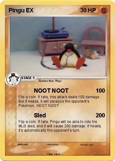 Pokemon Pingu EX