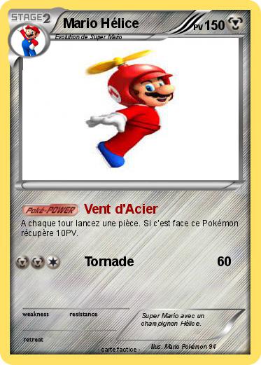 Pokemon Mario Hélice