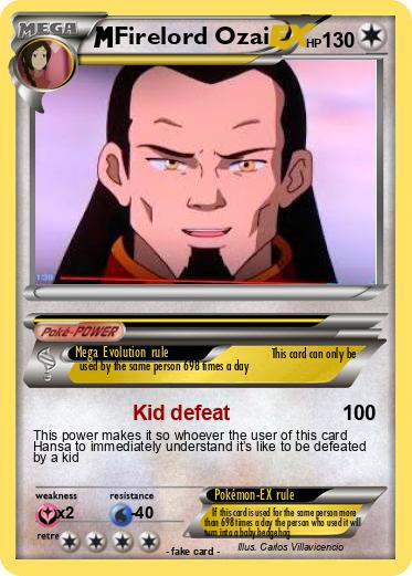 Pokemon Firelord Ozai