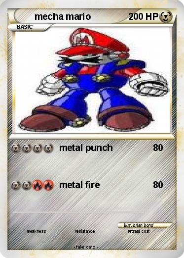 Pokemon mecha mario
