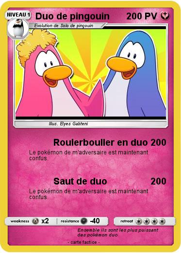 Pokemon Duo de pingouin