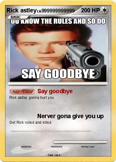 Pokemon Rick astley