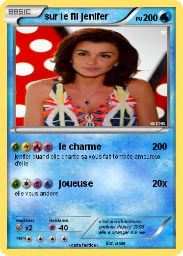 Pokemon sur le fil jenifer