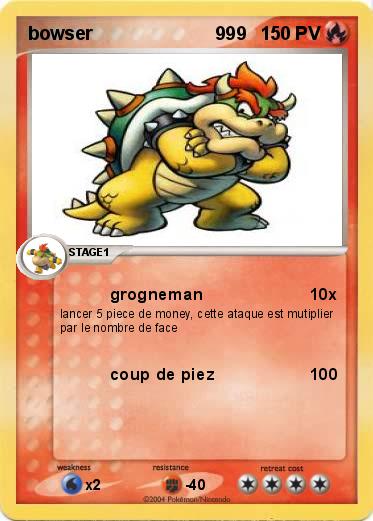 Pokemon bowser                        999
