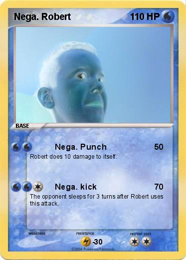Pokemon Nega. Robert