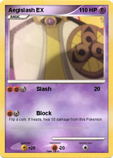 Pokemon Aegislash EX